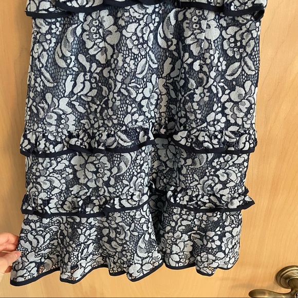 Keepsake the Label Blue Lace Mini Dress - Picture 7 of 7